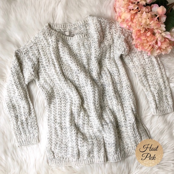 LOFT Sweaters - LOFT Marled Knit Sweater